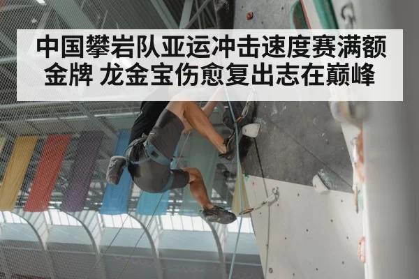 中国攀岩队亚运冲击速度赛满额金牌 龙金宝伤愈复出志在巅峰